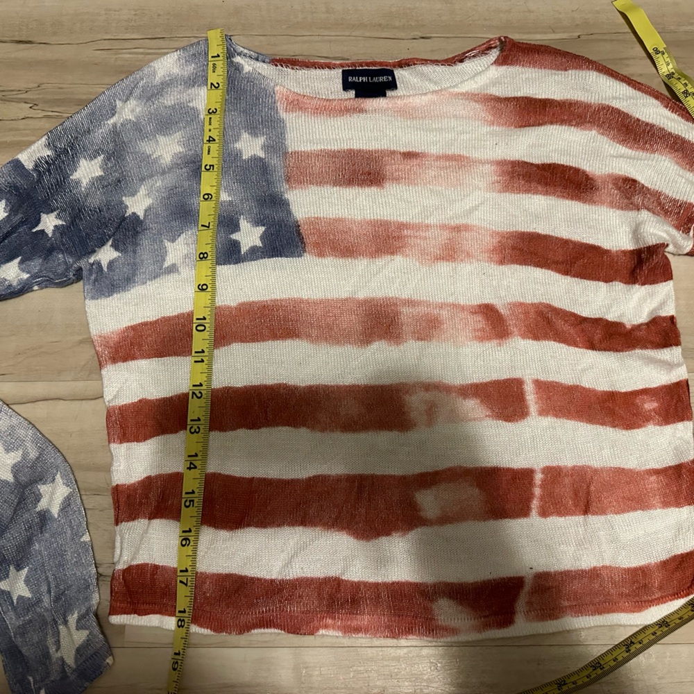 Ralph Lauren Red White and Blue Knit Shirt - Picture 4 of 8